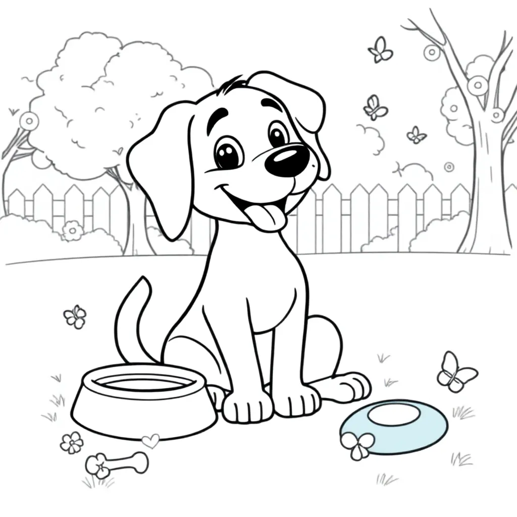 Bobby De Hond coloring page for children