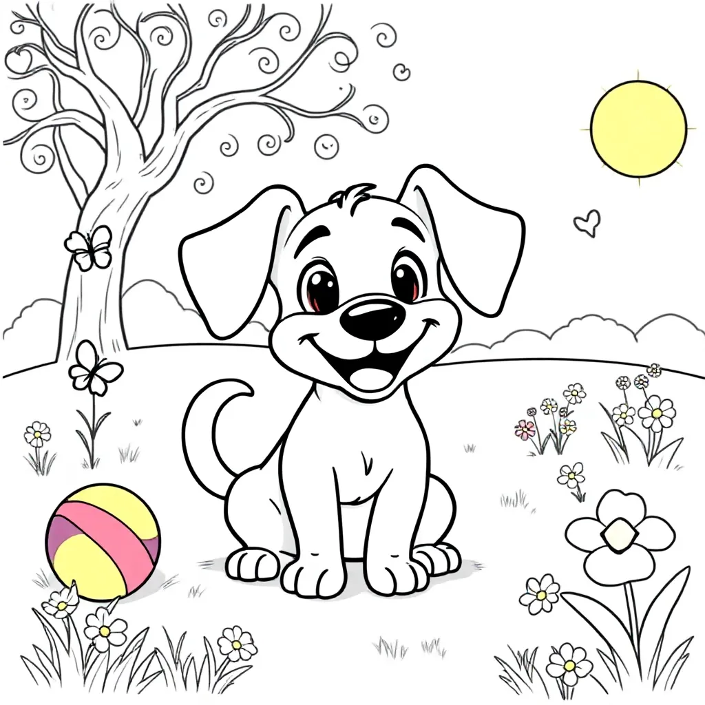 Bobby De Hond coloring page for children