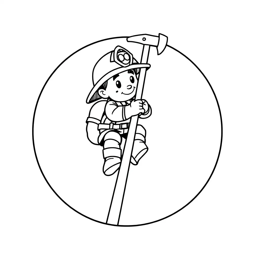 Plantilla para colorear para niños