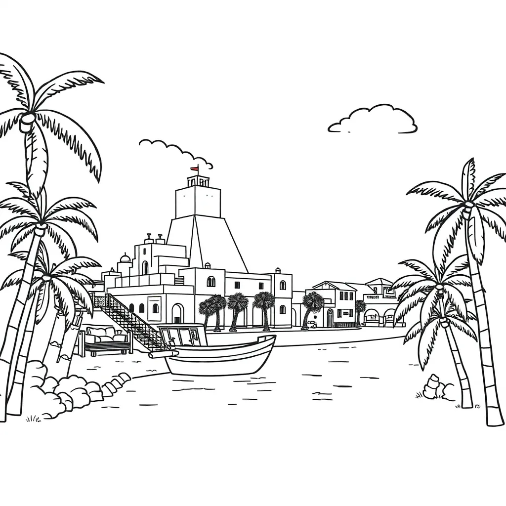 Feuille de coloriage pour enfants