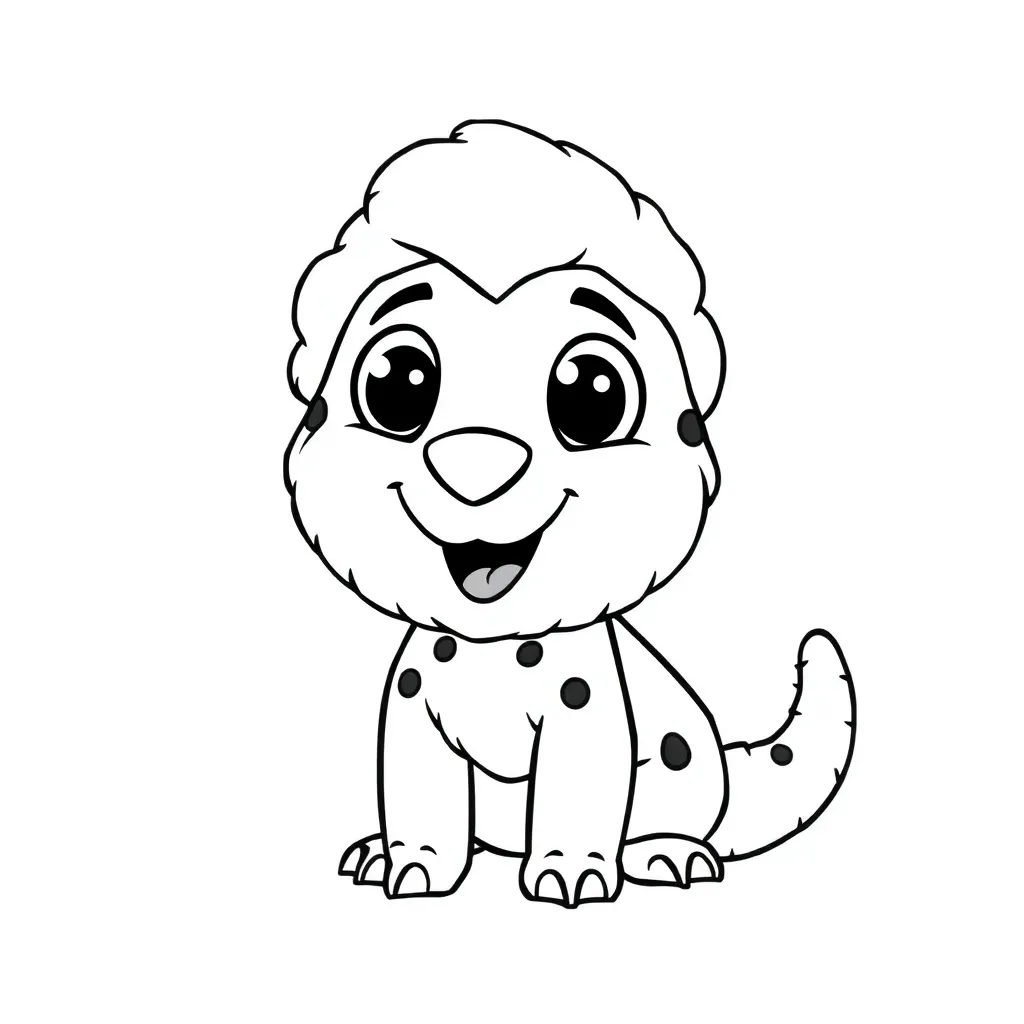 Chee Zee coloring page for children