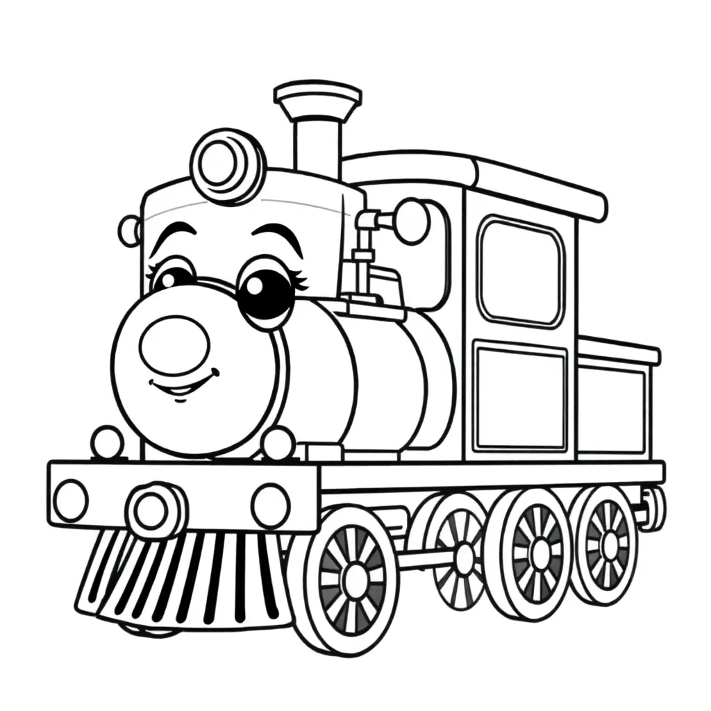 Chuggington Kleurplaten coloring page for children