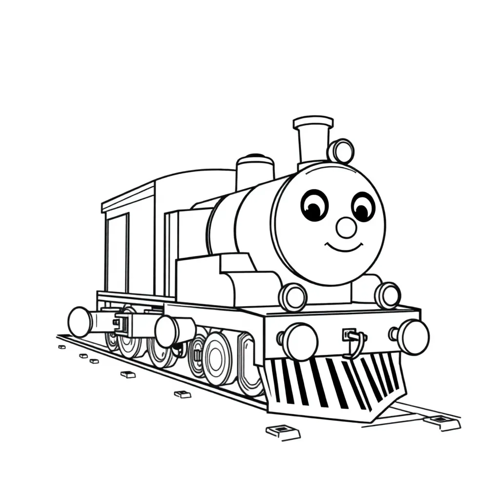Chuggington Trein Avontuur Kinderen Creatief coloring page for children