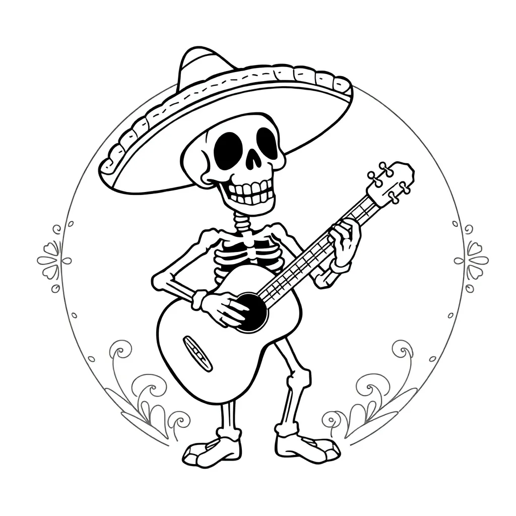 Coco Kleurplaten coloring page for children