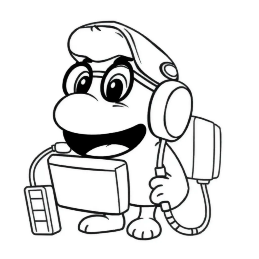 Plantilla para colorear para niños