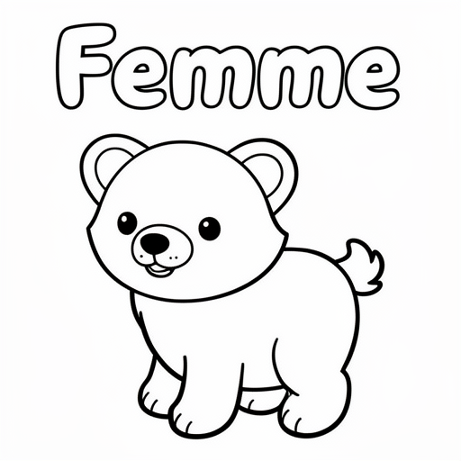 dieren kleurplaat voor kinderen