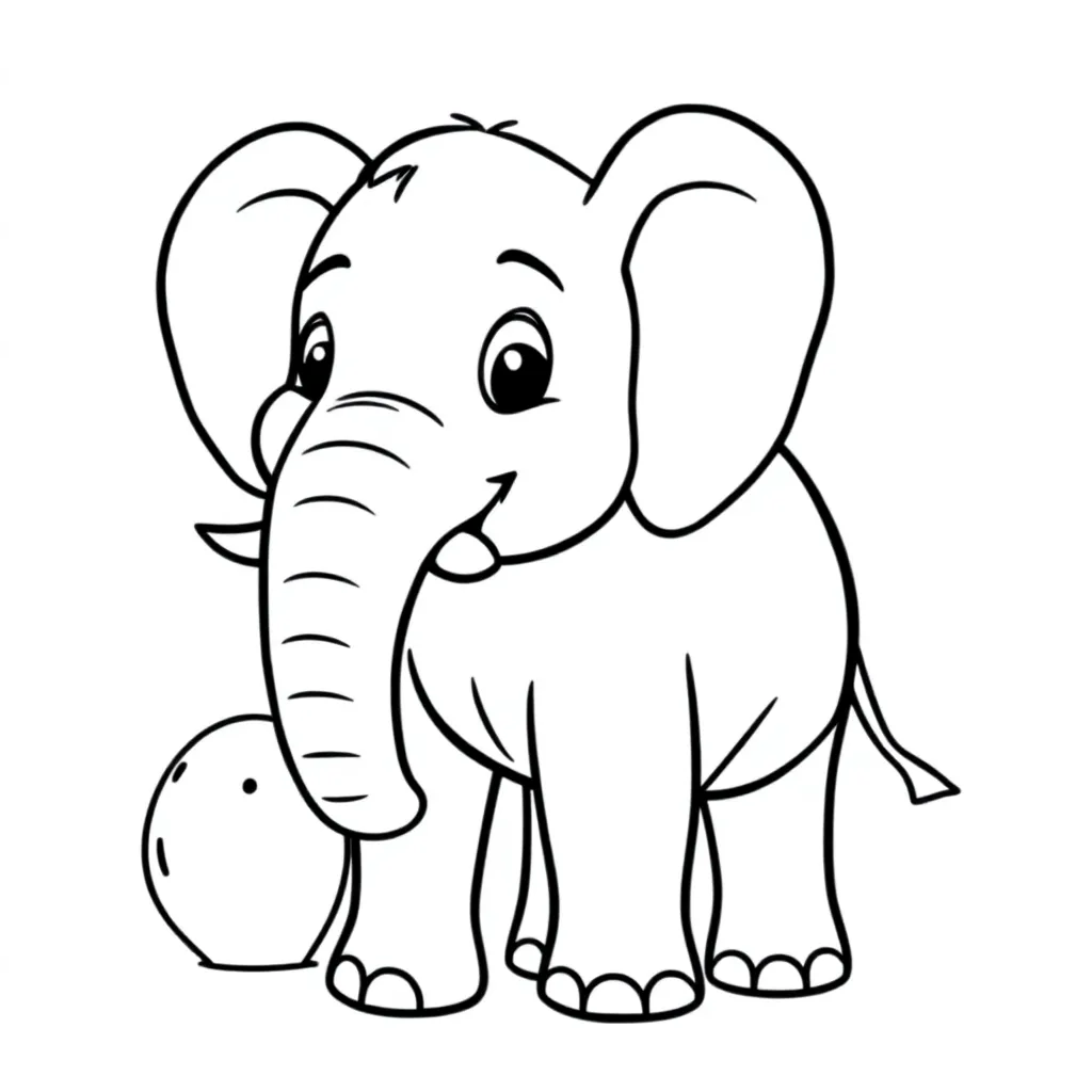 dieren voor in een dierentuin coloring page for children