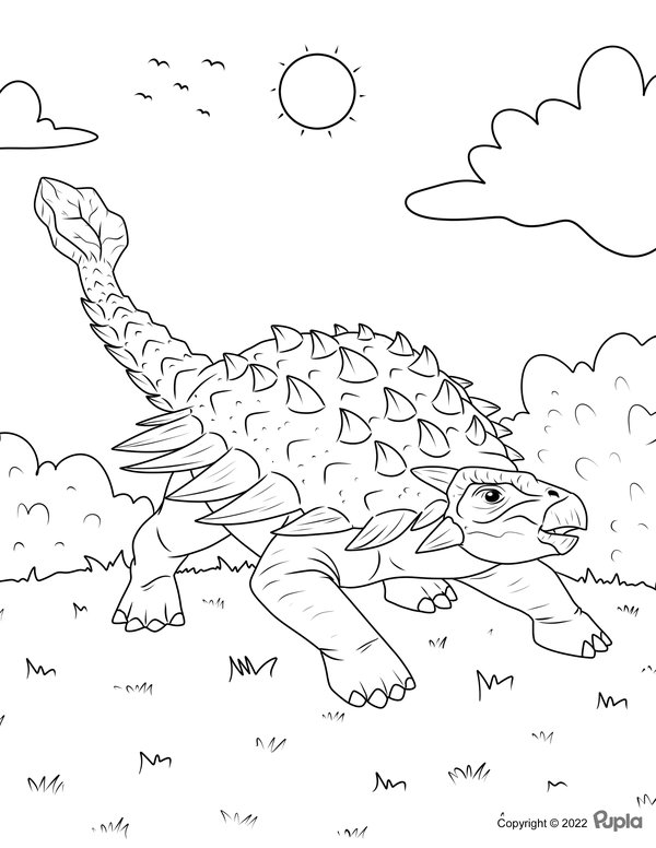 Ankylosaurus Dinosaur