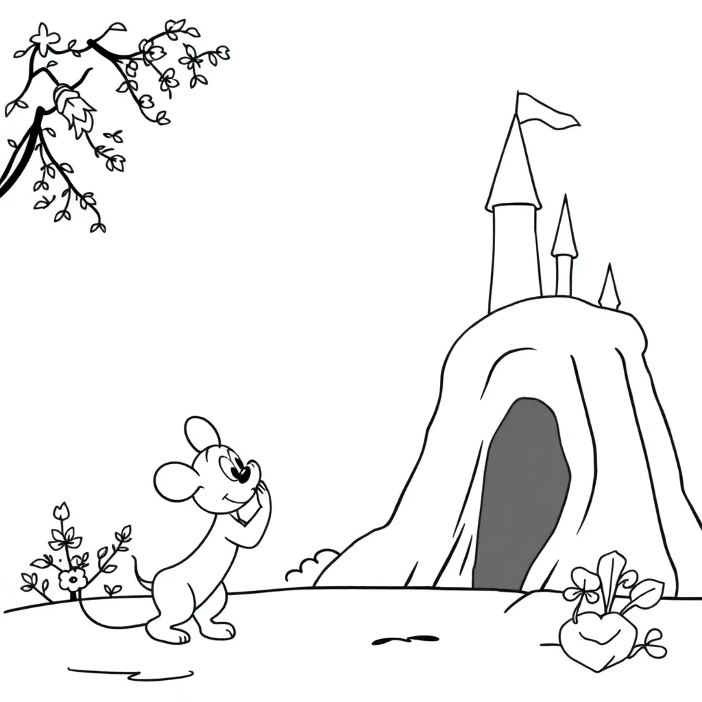 Disney Prinses Sprookjes Creatief Kindertekening coloring page for children