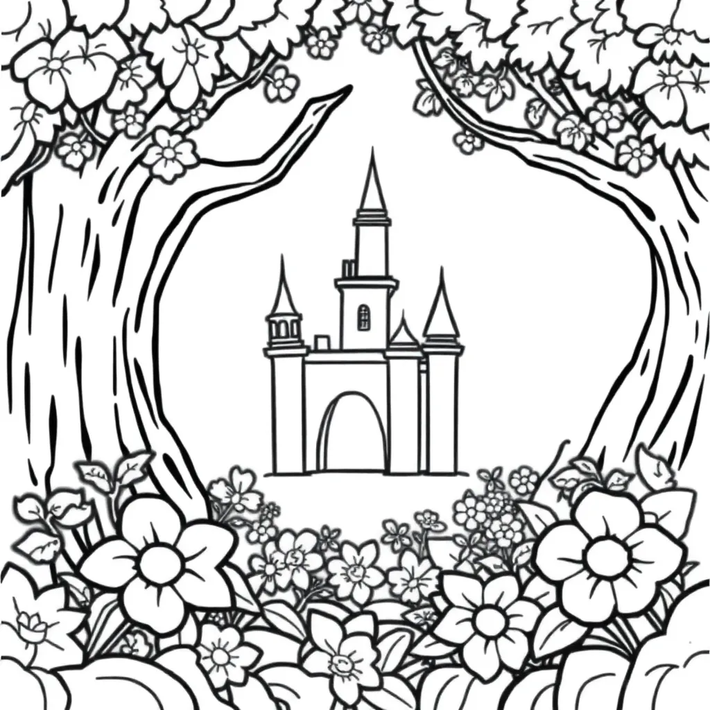 Disney Prinses Sprookjes Creatief Kindertekening coloring page for children