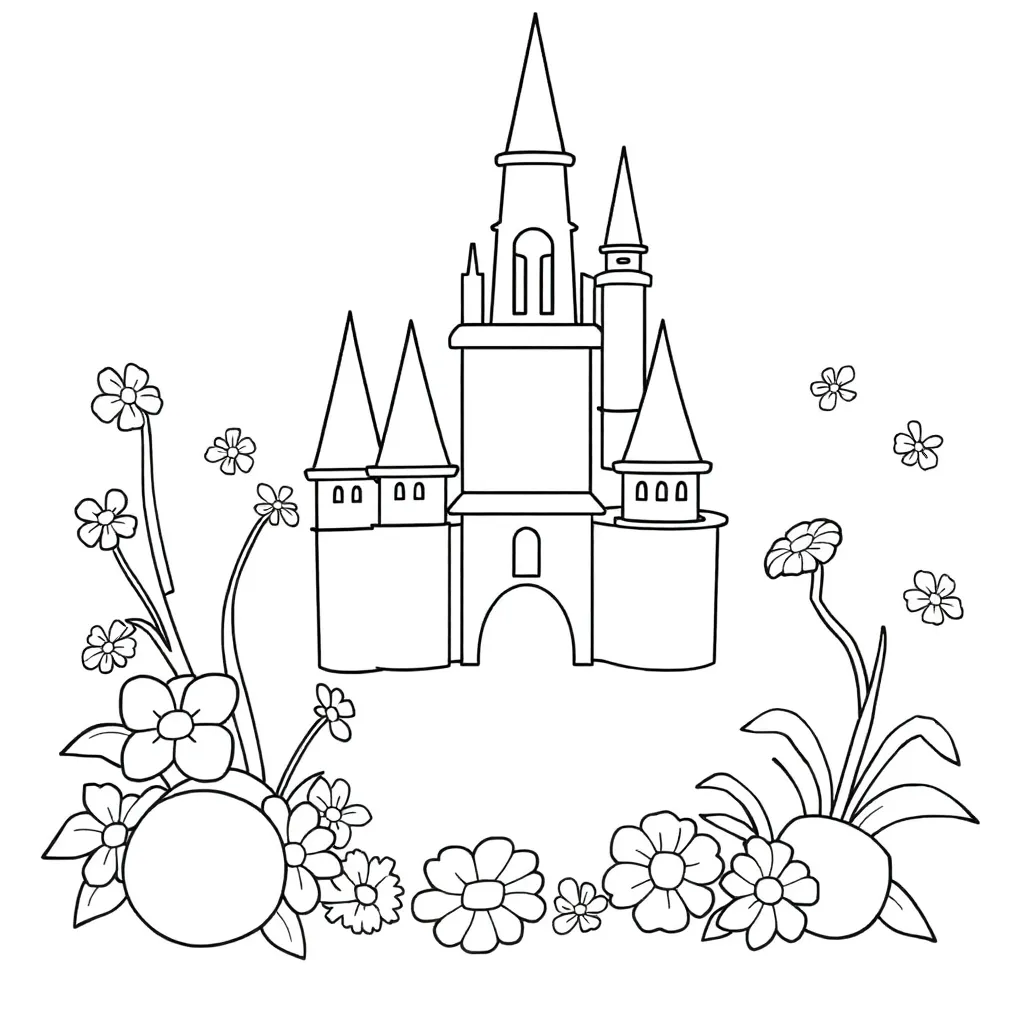 Disney Prinses Sprookjes Creatief Kindertekening coloring page for children