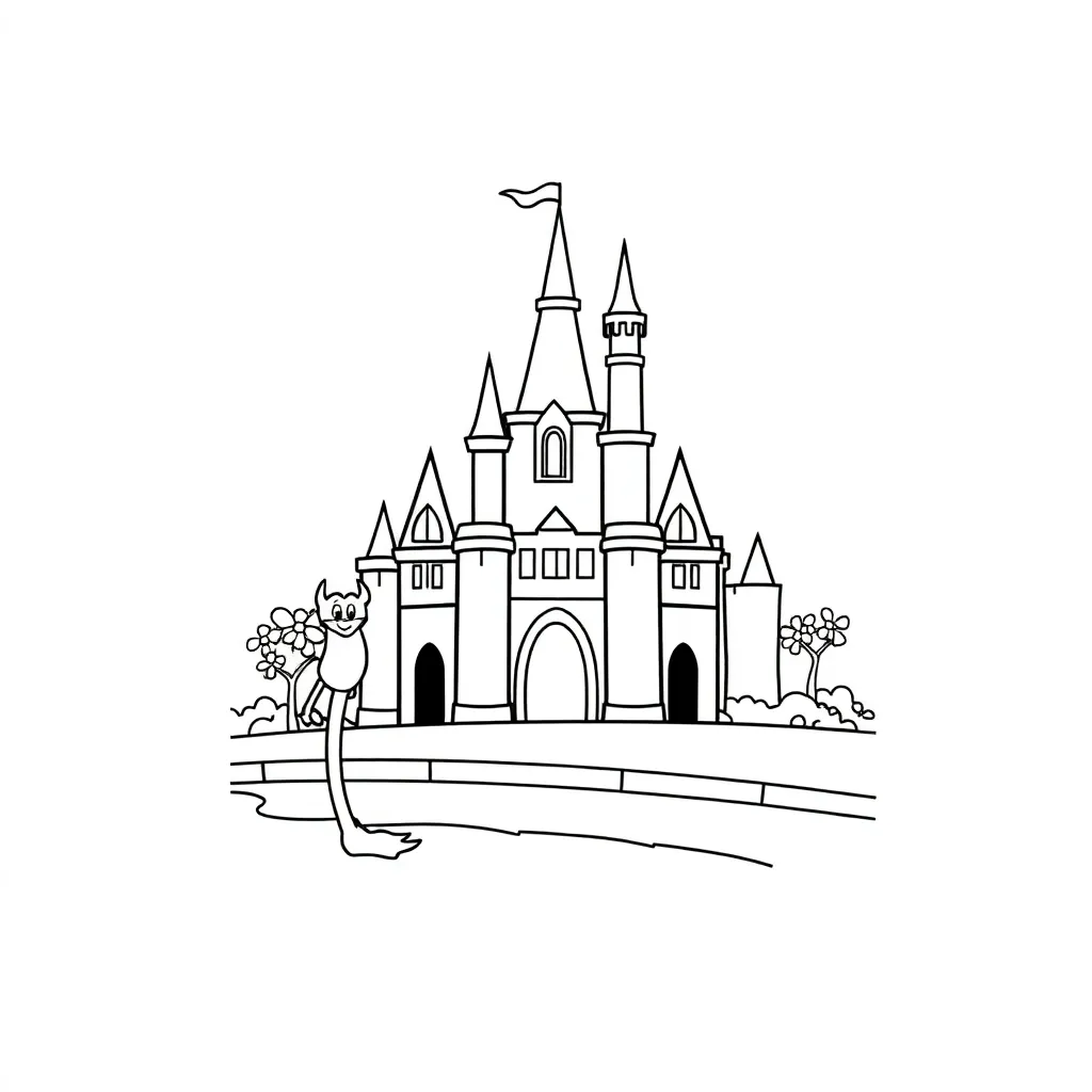 Disney Prinses Sprookjes Creatief Tekenen coloring page for children