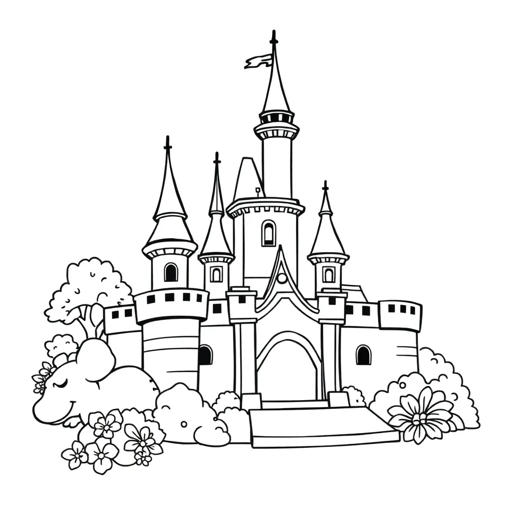 Disney Prinses Sprookjes Creatief Tekenen coloring page for children