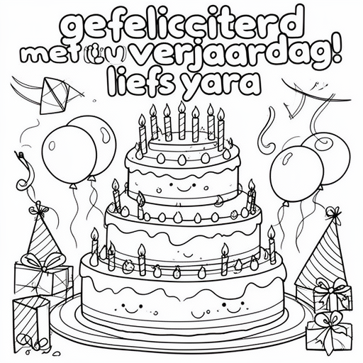 een feestelijke taard