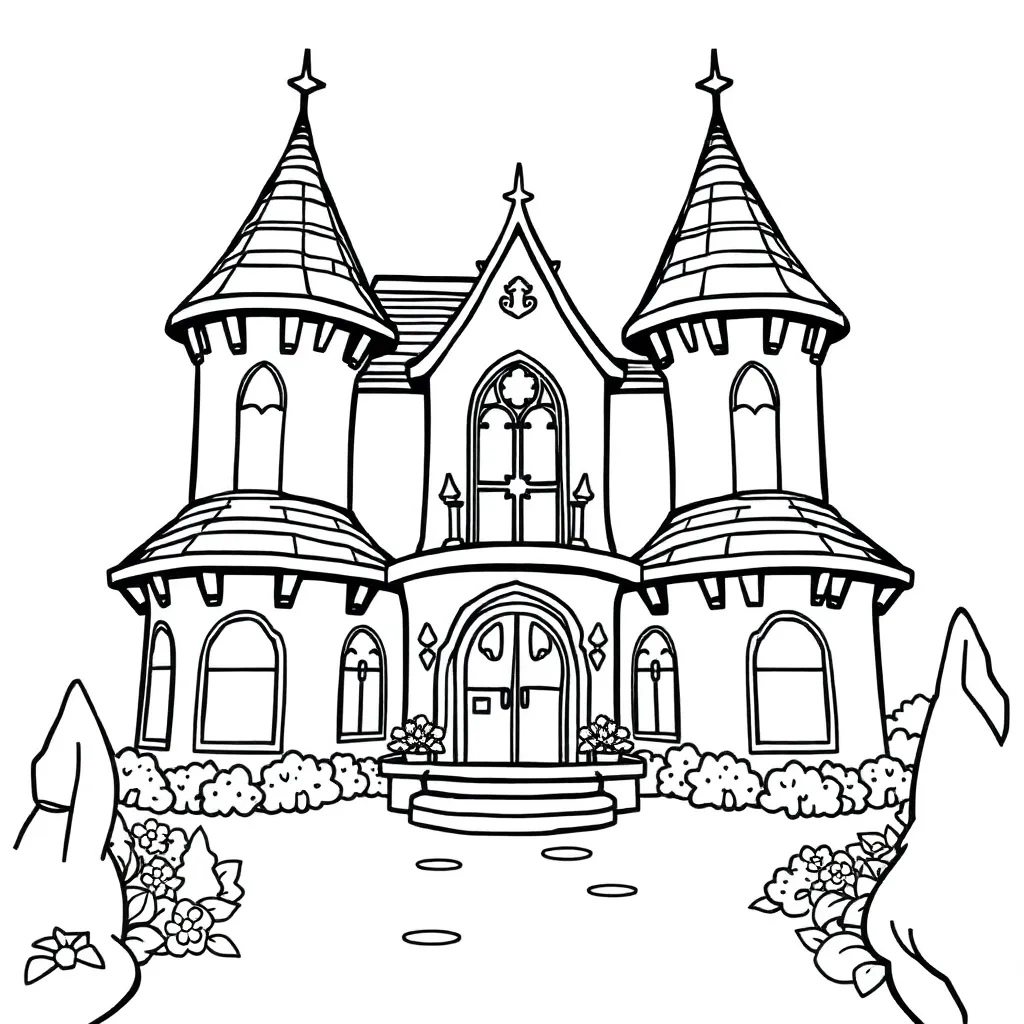 Plantilla para colorear para niños