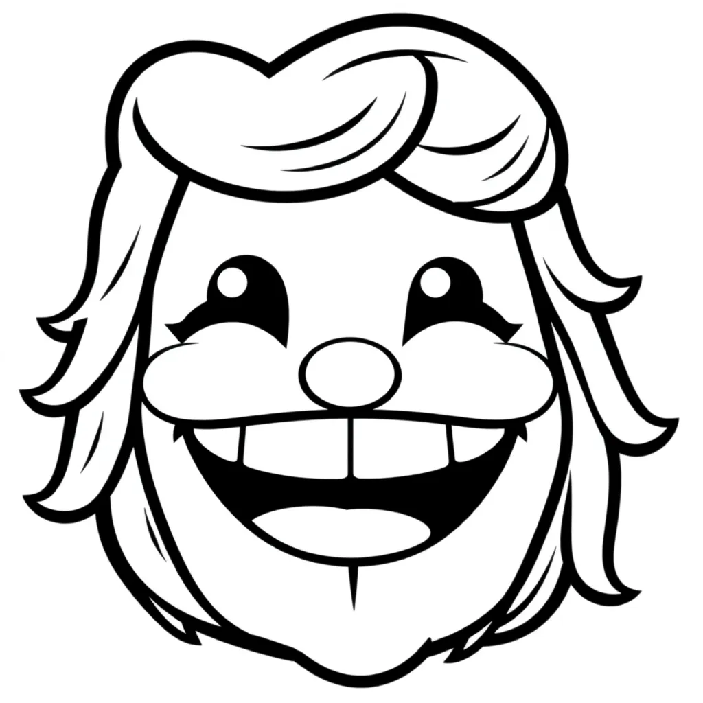 Emoji Emoties Creatief Tekenen Plezier coloring page for children