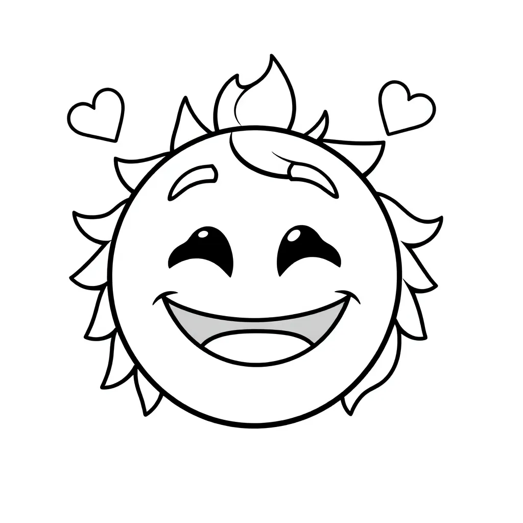 Emoji Emoties Grappig Tekenen Creatief coloring page for children