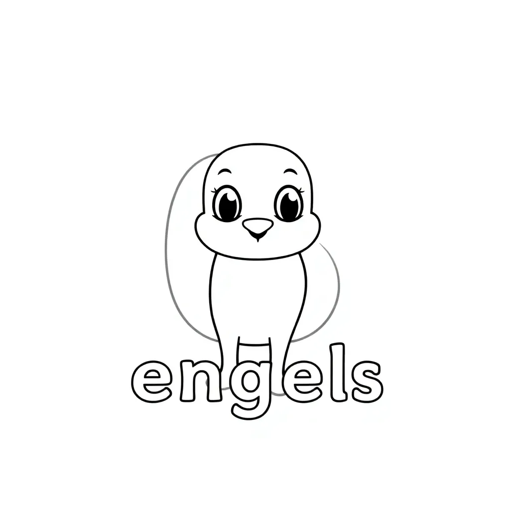 Engels Tekening Kinderen Educatief Kunst coloring page for children