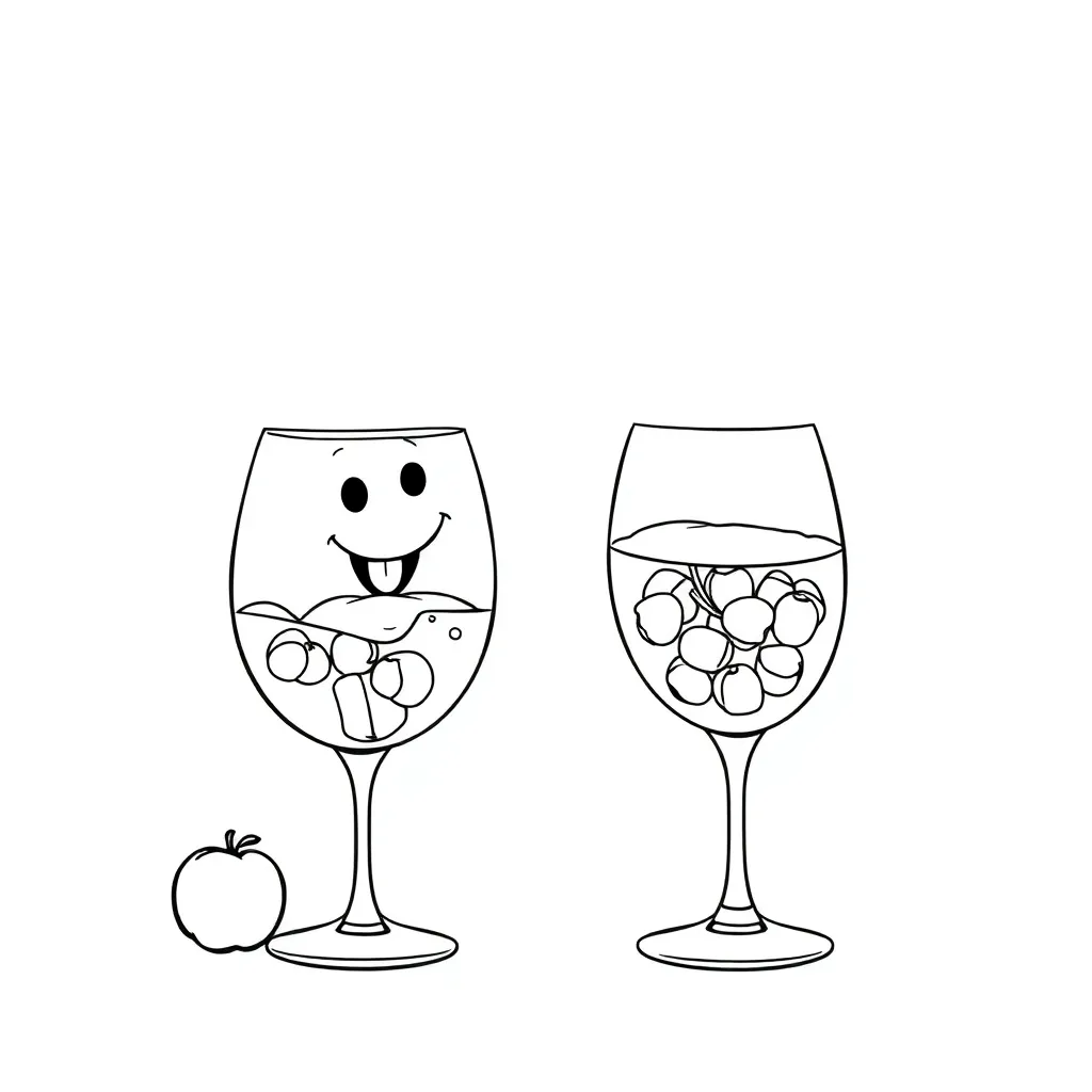Eten Drinken Gezond Voedsel Maaltijd coloring page for children