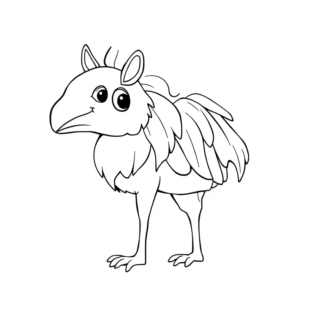 Gvr Kinderboek Fantasie Avontuur Illustratie coloring page for children