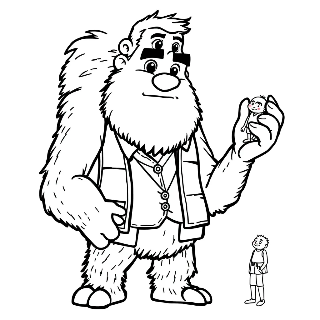 Feuille de coloriage pour enfants