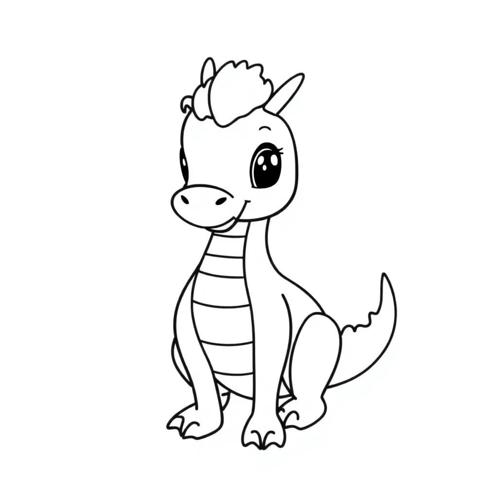 Hoe Tem Je Een Draak Avontuur Fantasie coloring page for children