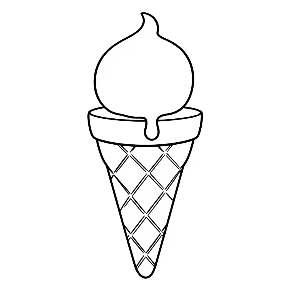 Ijsje coloring page for children