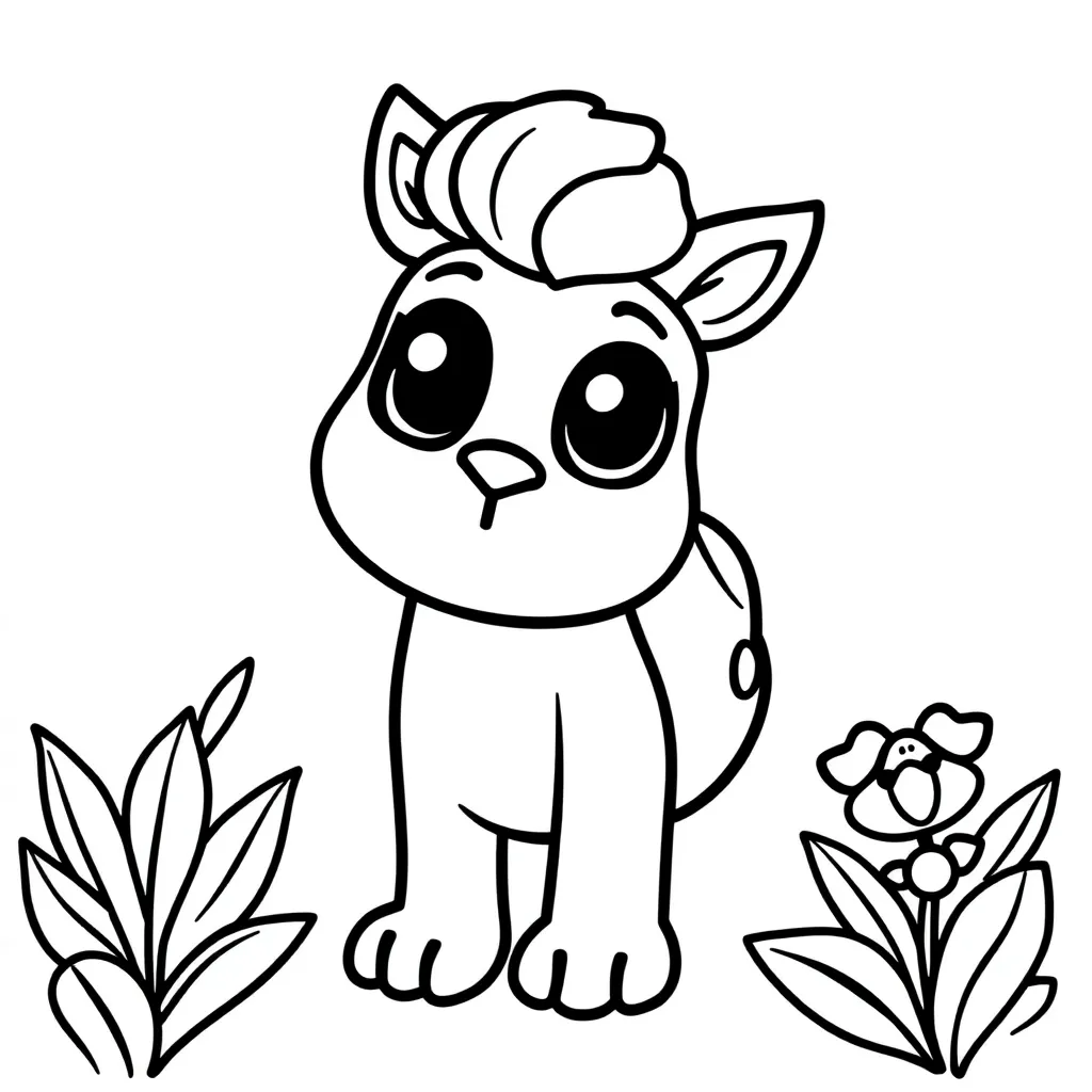 Plantilla para colorear para niños