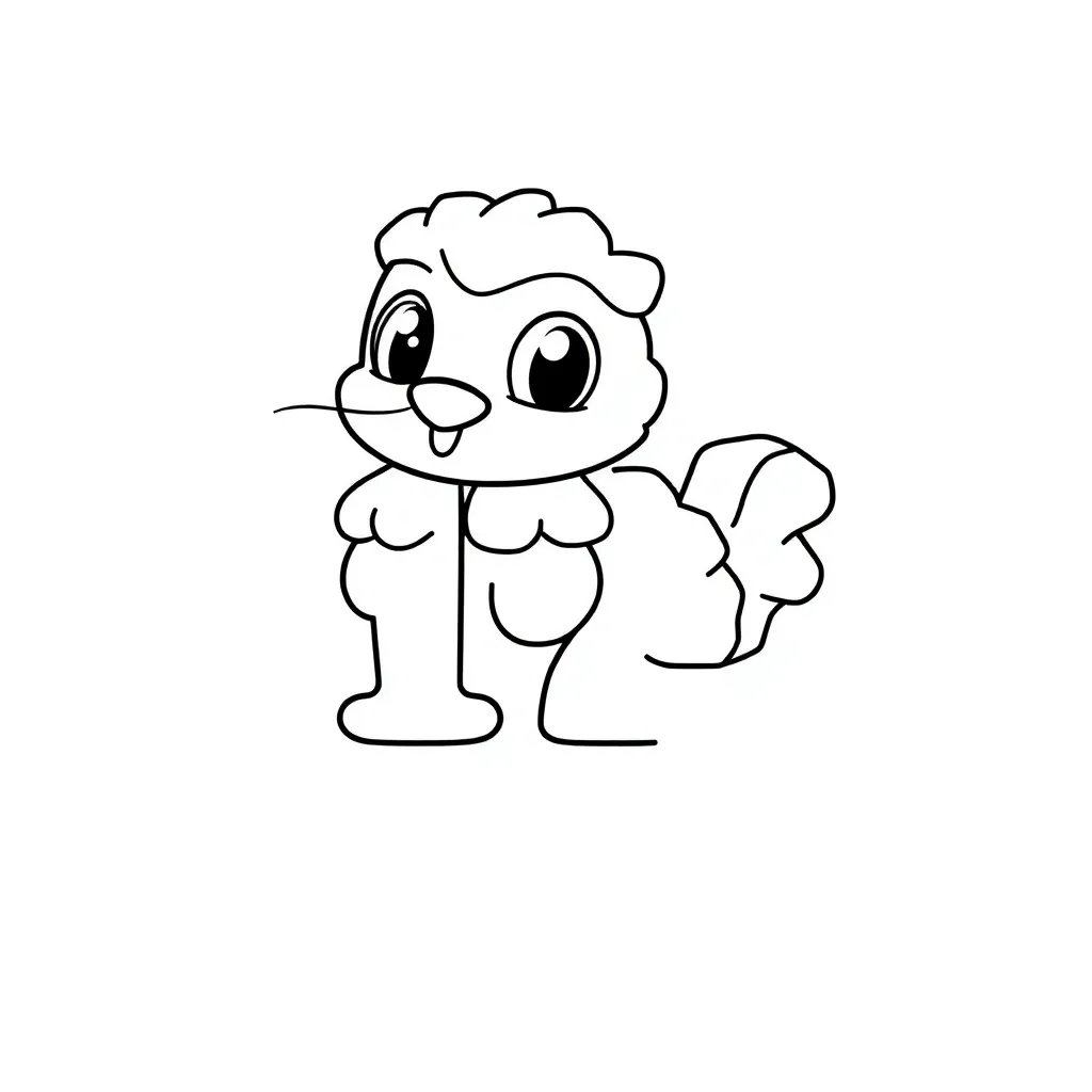 Plantilla para colorear para niños