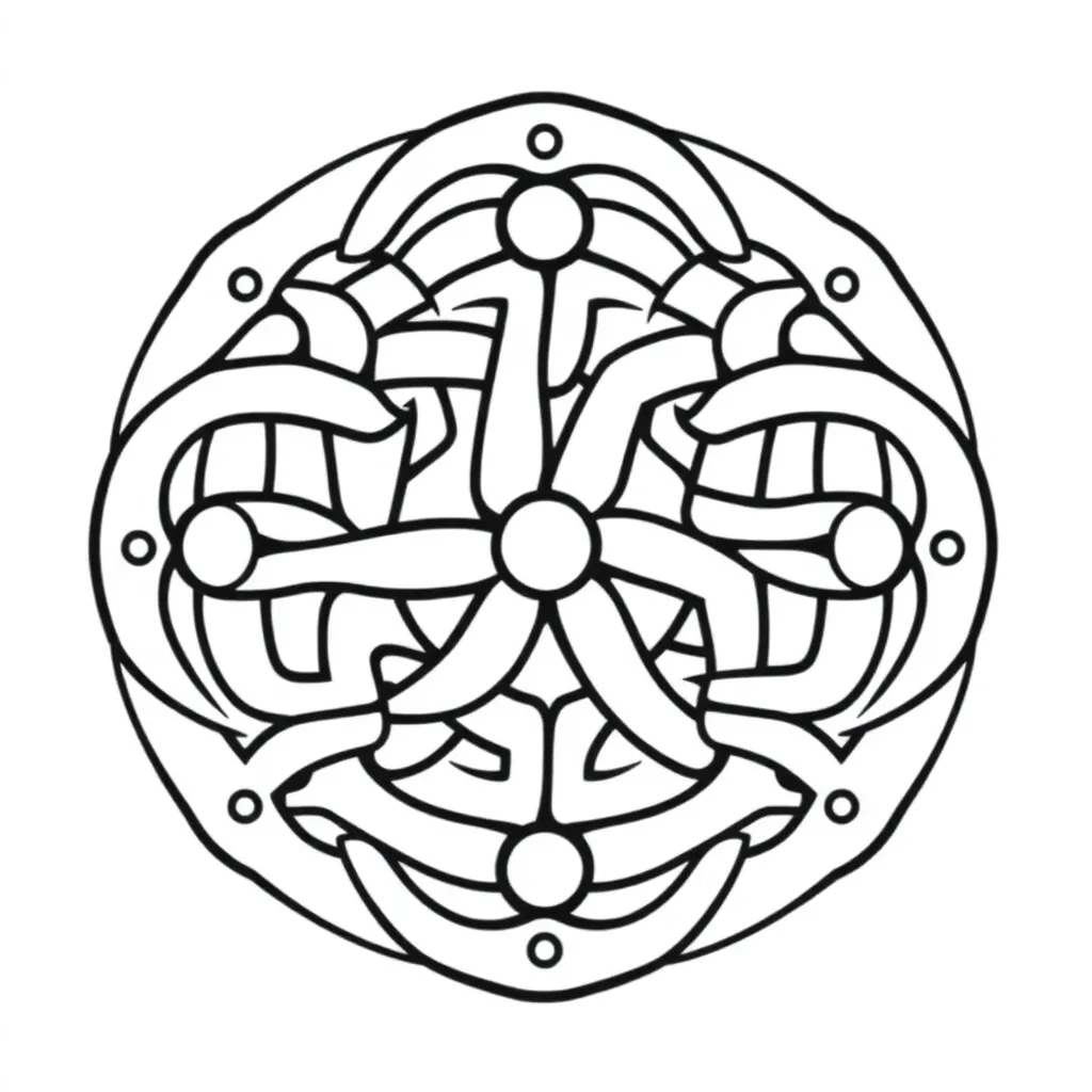 Plantilla para colorear para niños