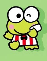 Keroppi coloring page for children