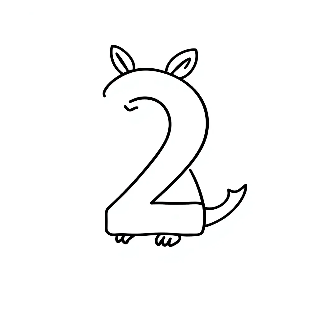 Kleuren Op Nummer Kinderen Creatief Ontspanning coloring page for children