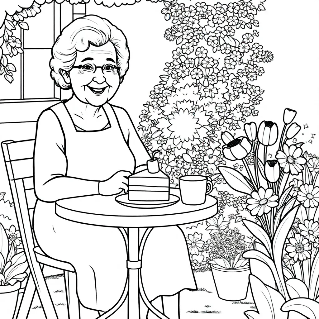 coloring page for children