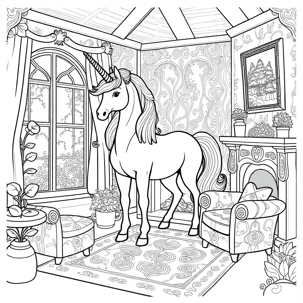coloring page for children