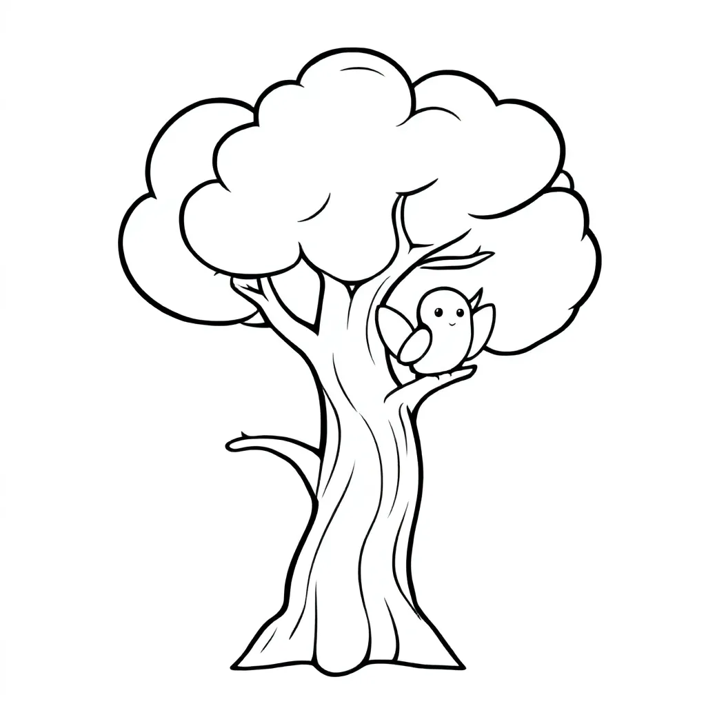 Boom coloring page for children