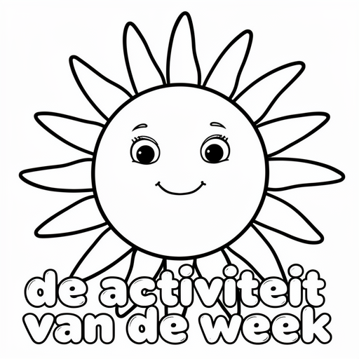 kleurplaat voor kinderen