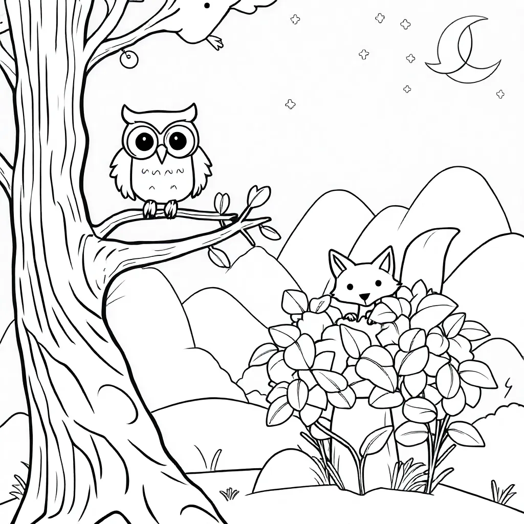 Algemeen kleurplaten voorbeeld