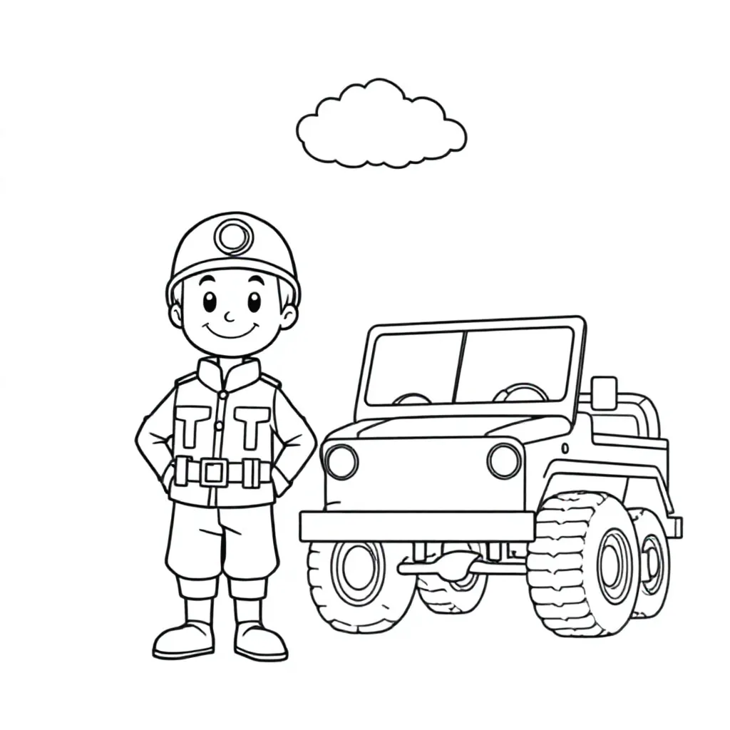 kleurplaat voor kinderen