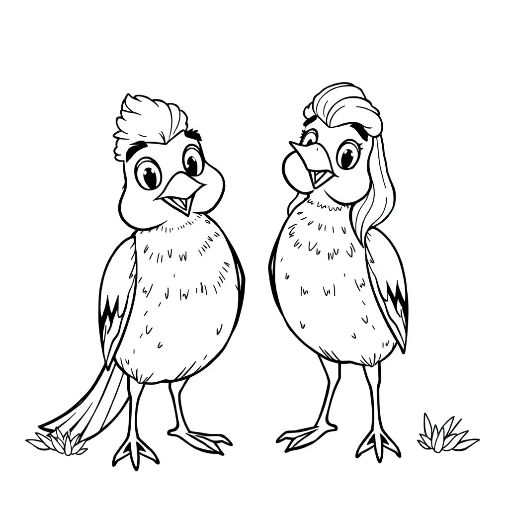 Dikke Dames Vrolijk Curvy Mode coloring page for children