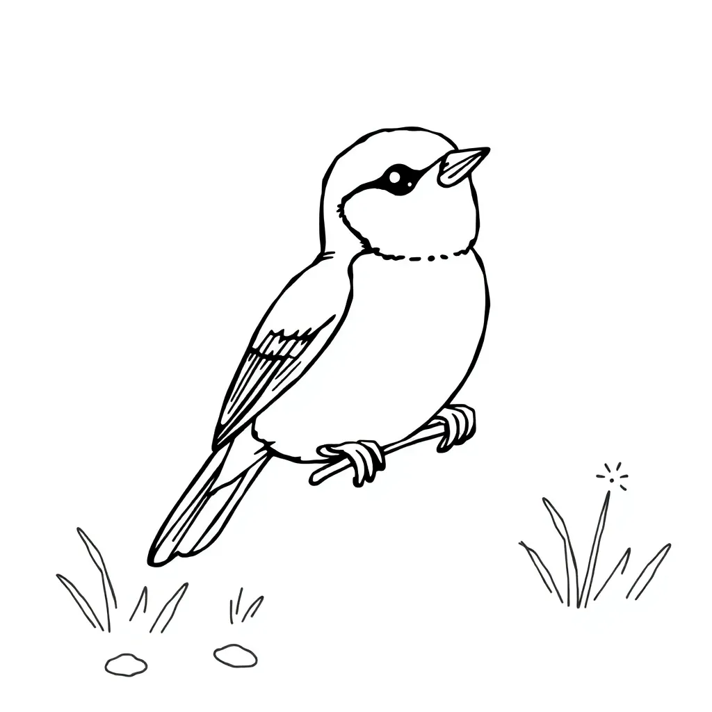 Smitten coloring page for children