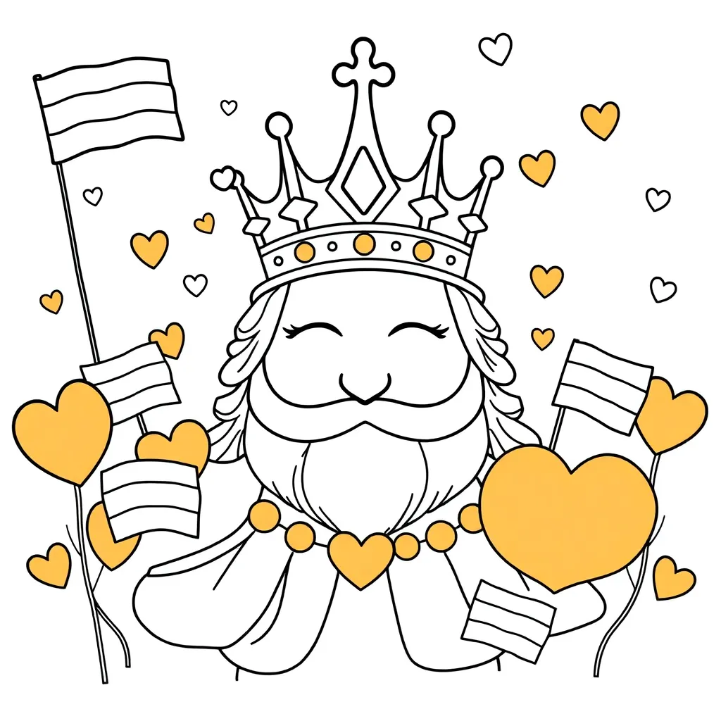 Feuille de coloriage pour enfants