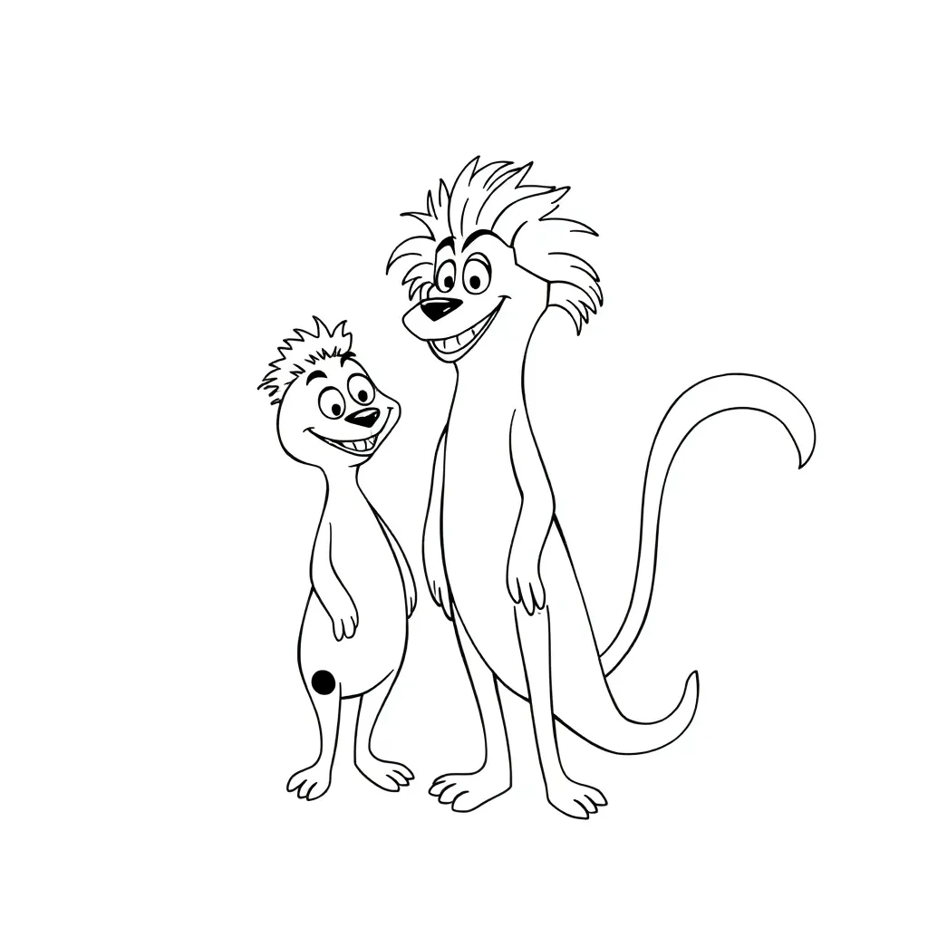 Feuille de coloriage pour enfants