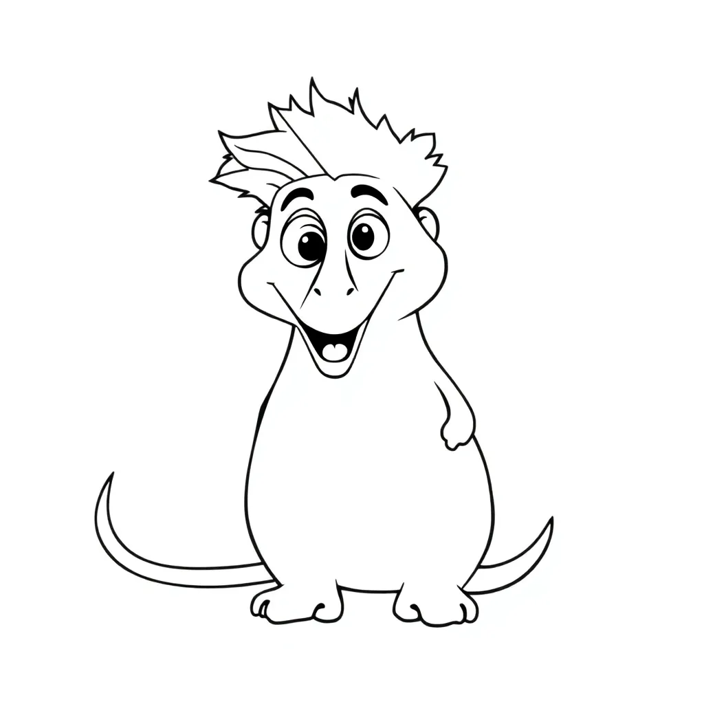 Feuille de coloriage pour enfants