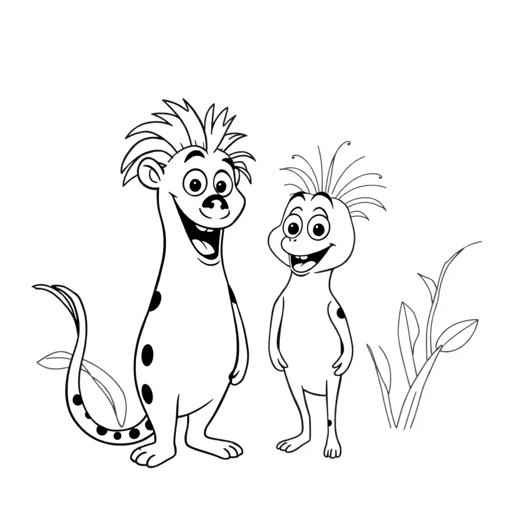 Feuille de coloriage pour enfants