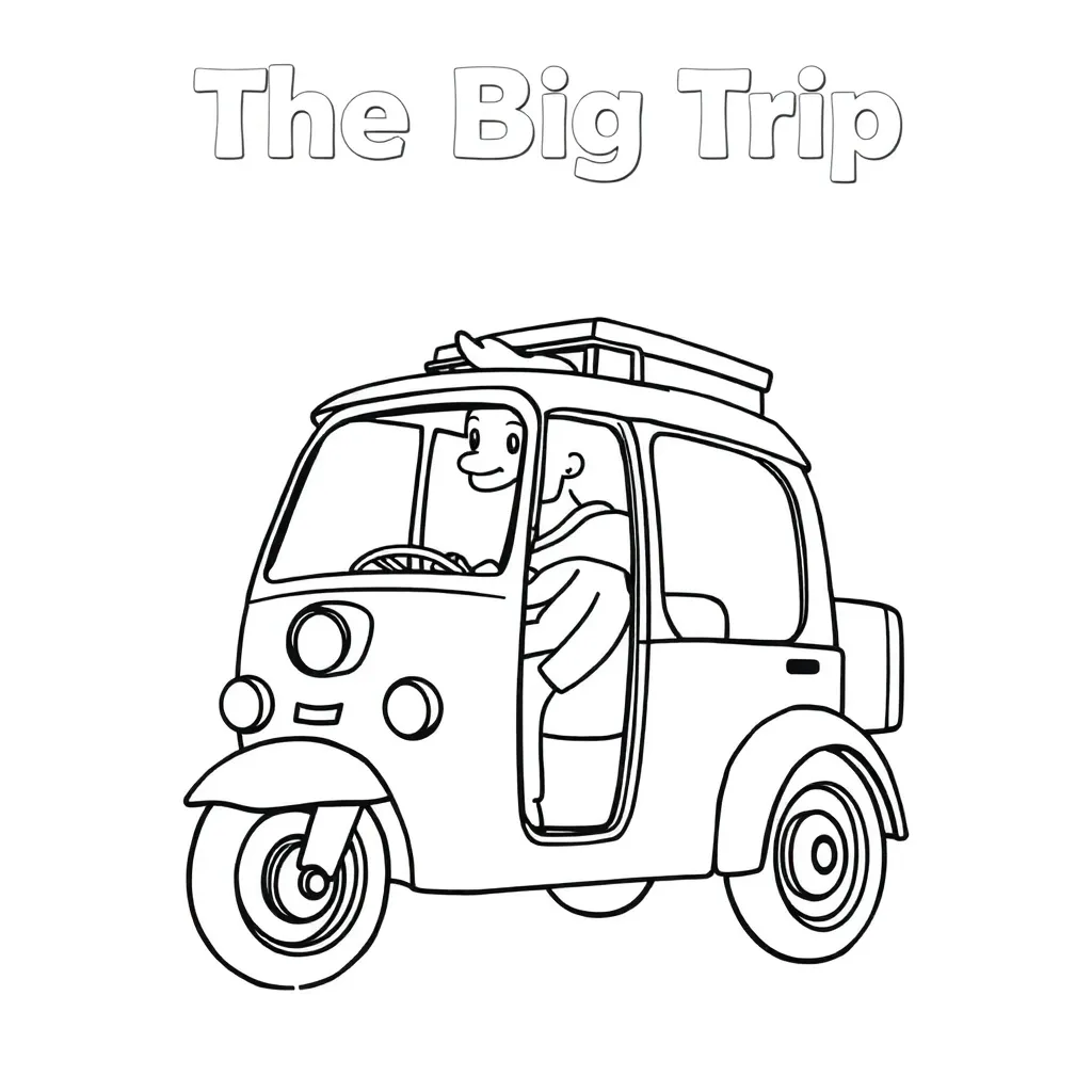 Feuille de coloriage pour enfants