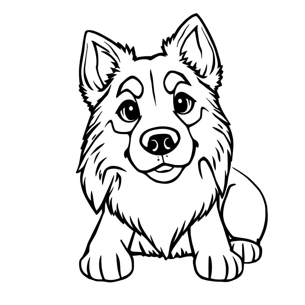 Feuille de coloriage pour enfants