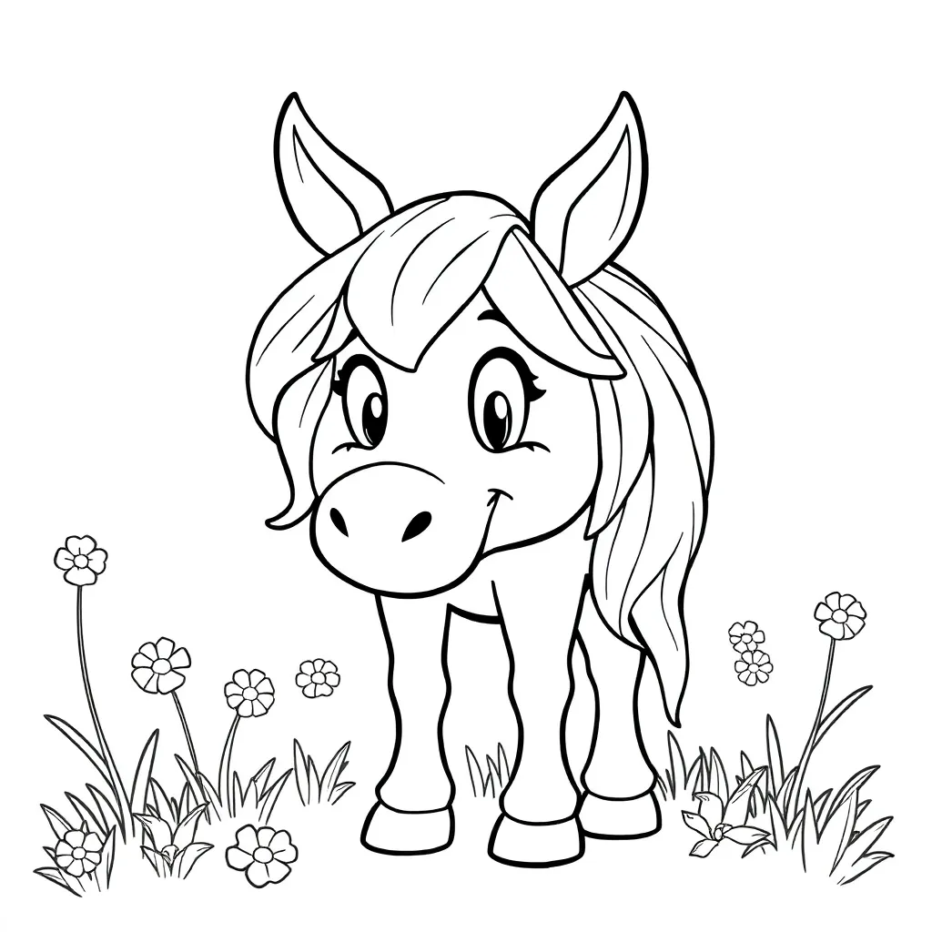 Feuille de coloriage pour enfants