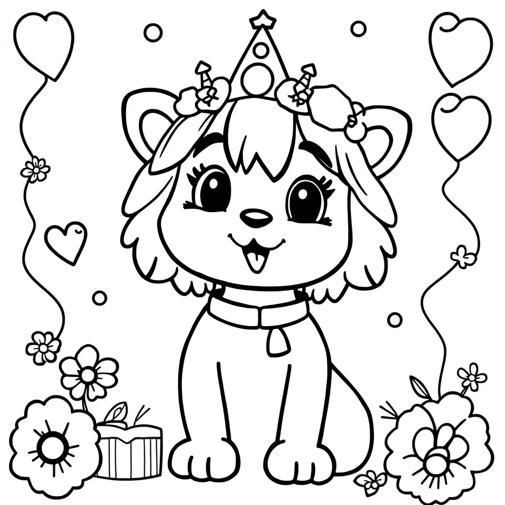 Feuille de coloriage pour enfants