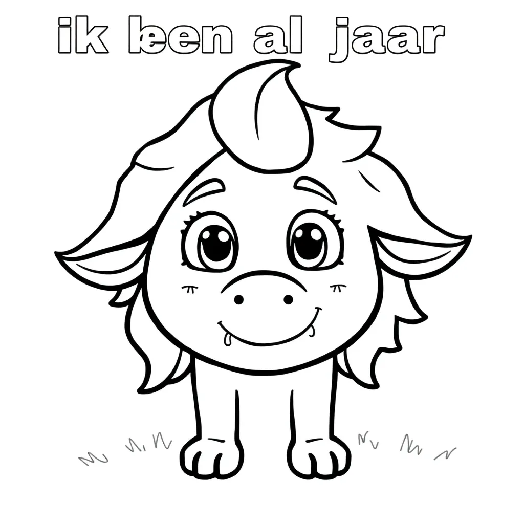 Feuille de coloriage pour enfants