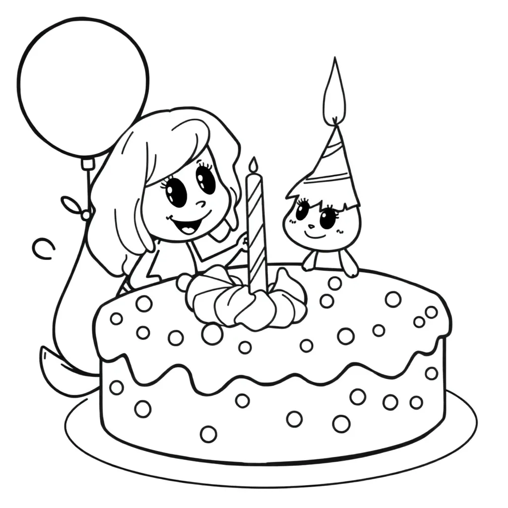 Feuille de coloriage pour enfants